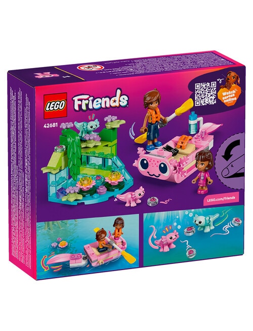 Lego Friends Axolotl Adventure Boat, 42681 product photo View 07 L