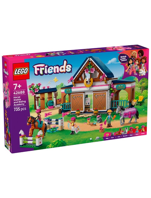 Lego Friends Horse Stable and Riding Academy, 42688 product photo View 02 L