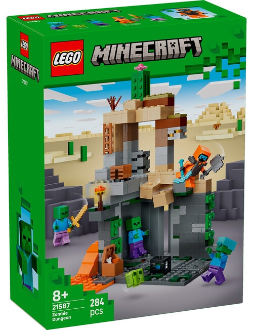 LEGO Minecraft Zombie Dungeon, 21587 product photo View 02 L