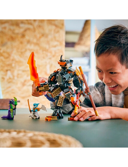 LEGO NINJAGO Cole's Mission Mech & Dragon Zane, 71854 product photo View 05 L