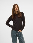 Vero Moda Doffy Long Sleeve Jumper, Chocolate Torte product photo