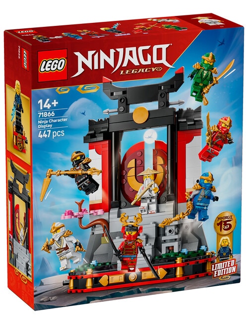 Lego Ninjago Ninja Character Display 15th Anniversary, 71866 product photo View 02 L