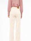 Vero Moda Tessa Wide Corduroy Pants, Birch product photo View 02 S