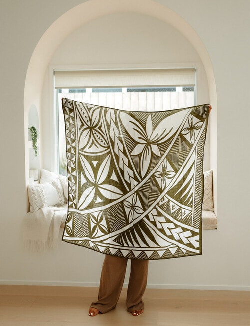 PELE Muslin Wrap, Palm Green product photo View 02 L