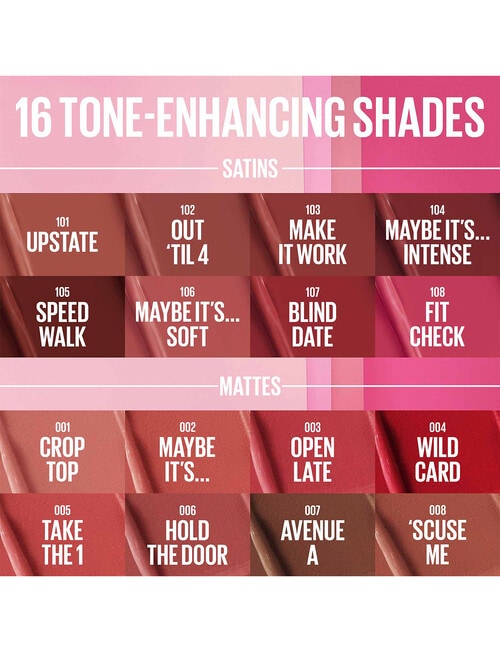 Maybelline Serum Lipstick, Matte product photo View 07 L