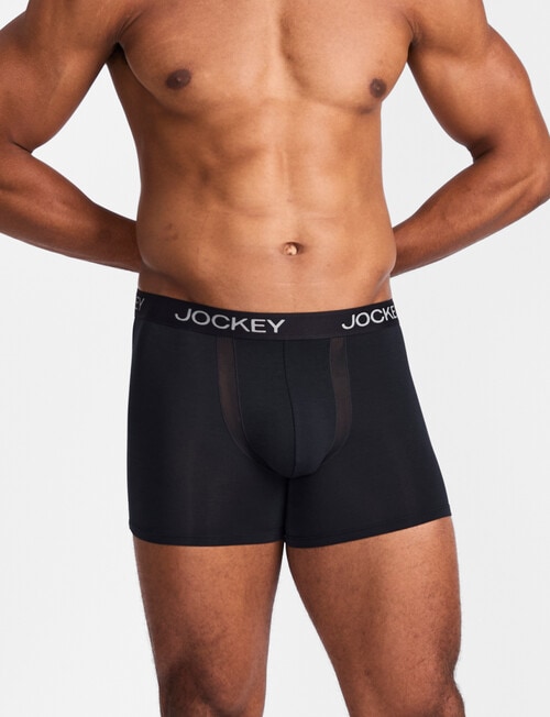 Jockey Chafe Proof Modal Trunk, Black product photo