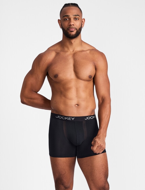 Jockey Chafe Proof Modal Trunk, Black product photo View 04 L