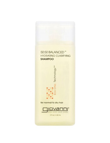 Giovanni 50/50 Balanced Hydrating Clarifying Shampoo, Mini product photo