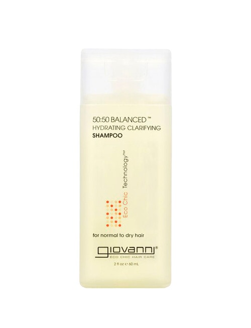 Giovanni 50/50 Balanced Hydrating Clarifying Shampoo, Mini product photo