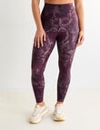 Superfit Limitless Snake Print Leggings, Cherry product photo