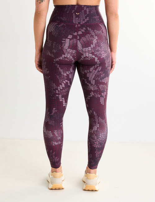 Superfit Limitless Snake Print Leggings, Cherry product photo View 02 L