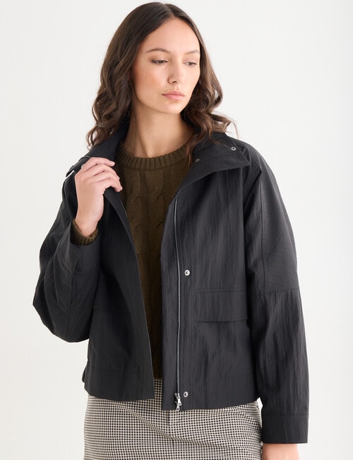 Mineral Heidi Bomber Jacket, Black product photo