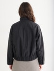 Mineral Heidi Bomber Jacket, Black product photo View 02 S