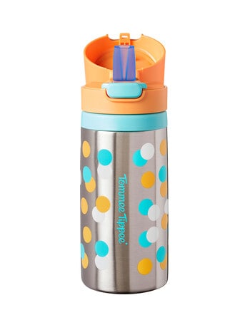 Tommee Tippee ON THE GO Stainless Steel Straw Bottle, 355ml, 18m+, Assorted Colours product photo