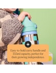 Tommee Tippee ON THE GO Stainless Steel Straw Bottle, 355ml, 18m+, Assorted Colours product photo View 11 S