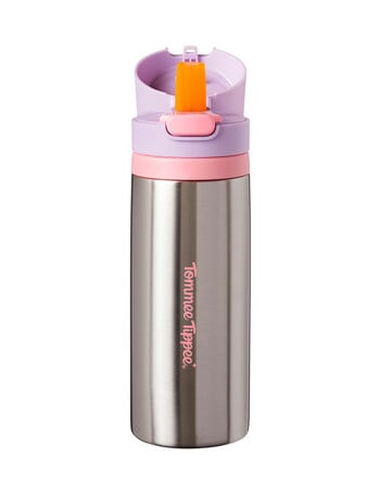 Tommee Tippee ON THE GO Stainless Steel Straw Bottle 500ml, 24m+, Assorted Colours product photo