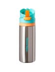 Tommee Tippee ON THE GO Stainless Steel Straw Bottle 500ml, 24m+, Assorted Colours product photo View 03 S