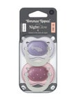 Tommee Tippee Night Glow Soother, 2-Pack, Assorted colours - 0-6m product photo View 04 S