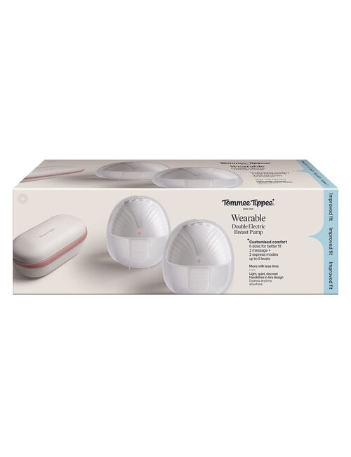 Tommee Tippee Double Wearable Breast Pump V2 product photo View 03 L