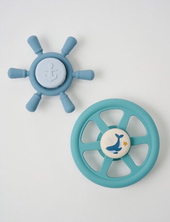 Teeny Weeny Silicone Suction Spinners 2-Pack, Whale product photo