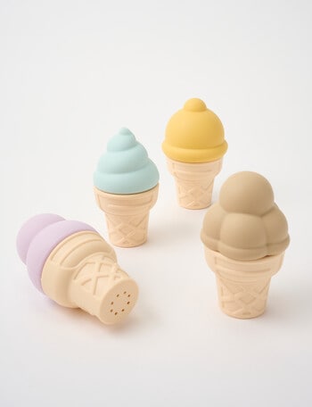 Teeny Weeny Silicone Ice Cream Bath Squirters, 4-Pack product photo