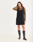 Mineral Yuna Mini Dress, Black product photo View 03 S