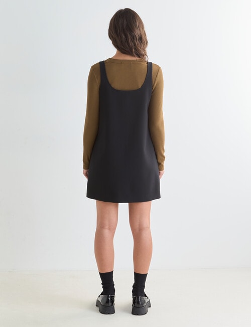 Mineral Yuna Mini Dress, Black product photo View 02 L