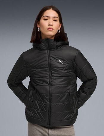 Puma Essential Hooded Padded Jacket, Black product photo