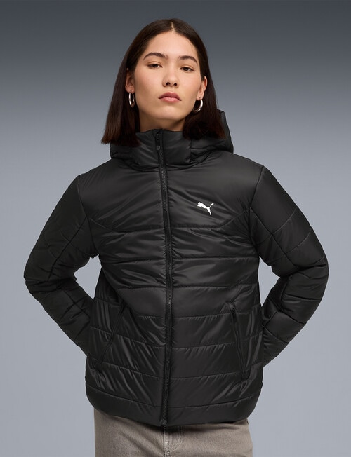 Puma Essential Hooded Padded Jacket, Black product photo