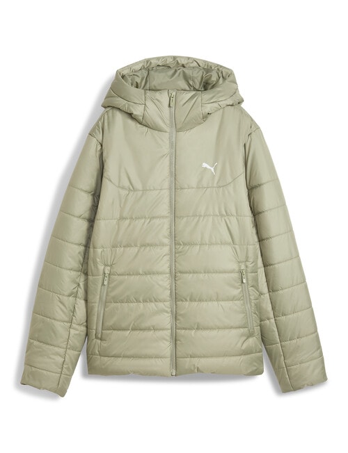Puma Essential Hooded Padded Jacket, Lux Army product photo View 04 L