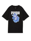Puma Graphics Relaxed Flower Tee, Black product photo