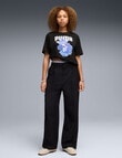 Puma Graphics Relaxed Flower Tee, Black product photo View 05 S