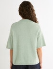 Mineral Boxy Oversized Alpaca Tee, Spout product photo View 02 S
