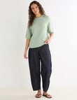 Mineral Boxy Oversized Alpaca Tee, Spout product photo View 03 S