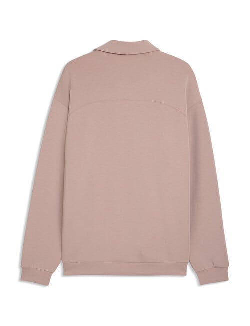 Puma Unisex Cloudspun Polo Shirt, Sandstone Heather product photo View 02 L