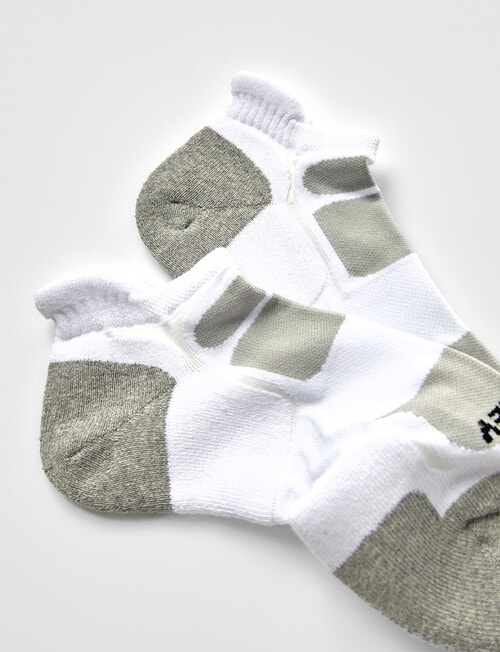 Jockey Woman Cool Active Low-Cut Socks, 2-Pack, White, 3-11 product photo View 03 L