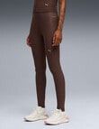 Puma Cloudspun Full Length Tight, Chocolate Brown Heather product photo