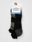 Jockey Woman Cool Active Low-Cut Socks, 2-Pack, Black, 3-11 product photo
