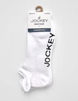 Jockey Woman Low Cut Heritage Heel tab Socks, 2-Pack, White, 3-11 product photo View 02 S