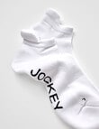 Jockey Woman Low Cut Heritage Heel tab Socks, 2-Pack, White, 3-11 product photo View 03 S