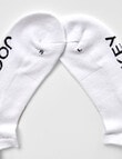 Jockey Woman Low Cut Heritage Heel tab Socks, 2-Pack, White, 3-11 product photo View 04 S