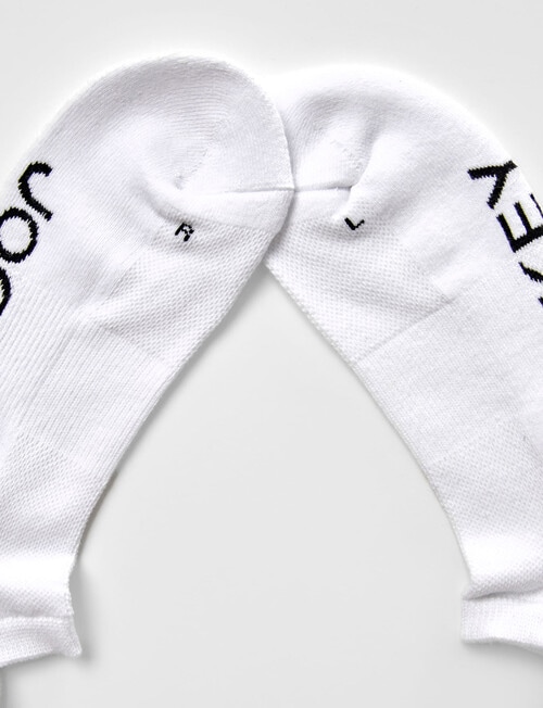 Jockey Woman Low Cut Heritage Heel tab Socks, 2-Pack, White, 3-11 product photo View 04 L