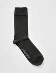 Jockey Woman Ultimate Wool Blend Crew Sock, Black, 3-11 product photo