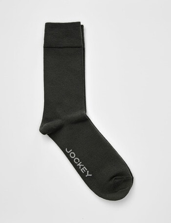 Jockey Woman Ultimate Wool Blend Crew Sock, Black, 3-11 product photo