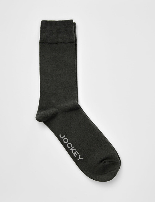 Jockey Woman Ultimate Wool Blend Crew Sock, Black, 3-11 product photo