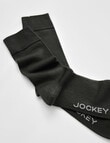 Jockey Woman Ultimate Wool Blend Crew Sock, Black, 3-11 product photo View 03 S