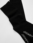 Jockey Woman Everyday Crew Socks, 3-Pack, Black, 3-11 product photo View 03 S