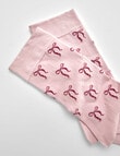 Jockey Woman Premium Fashion Crew Sock, Sweetbow Mauve, 3-8 product photo View 04 S