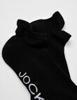 Jockey Woman Low Cut Heritage Heel tab Socks, 2-Pack, Black, 3-11 product photo View 03 S