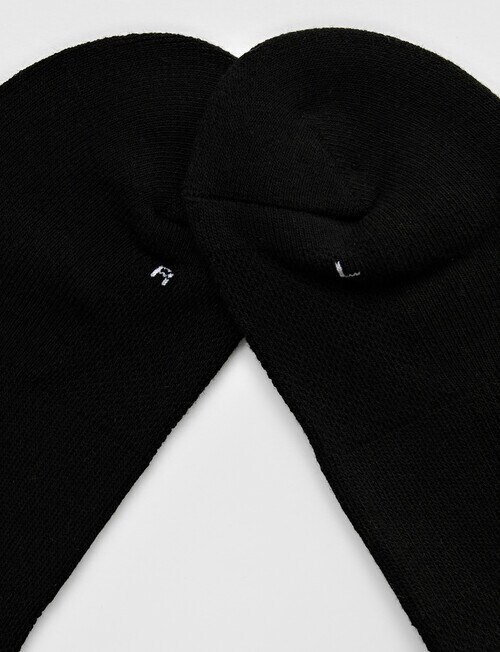 Jockey Woman Low Cut Heritage Heel tab Socks, 2-Pack, Black, 3-11 product photo View 04 L